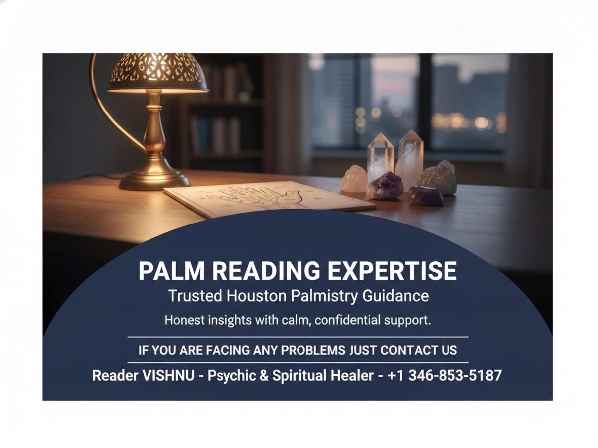How a Best Palm Reader in Houston Sees Your Future The best palm reader Houston office spiritual objects lighting