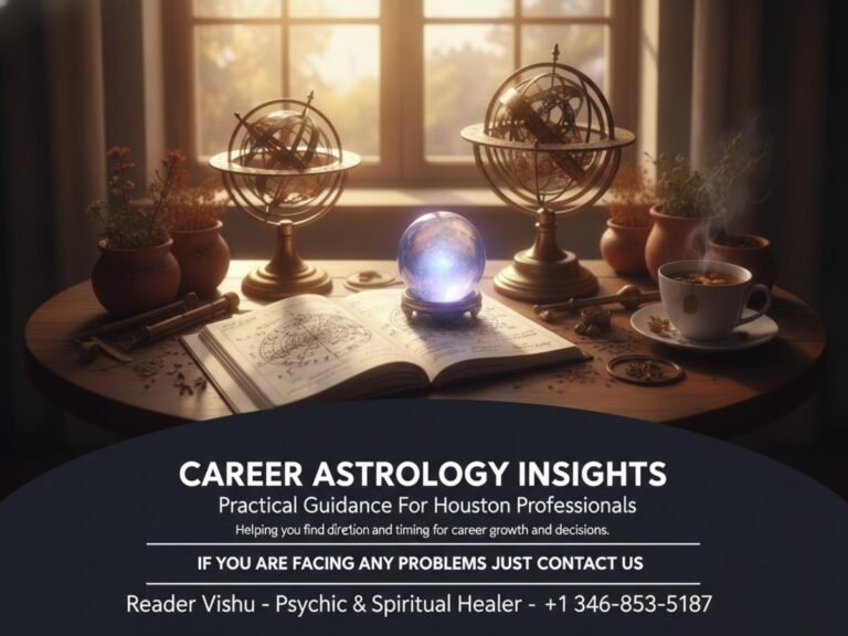 Career consultation astrology tools and birth chart Houston setting