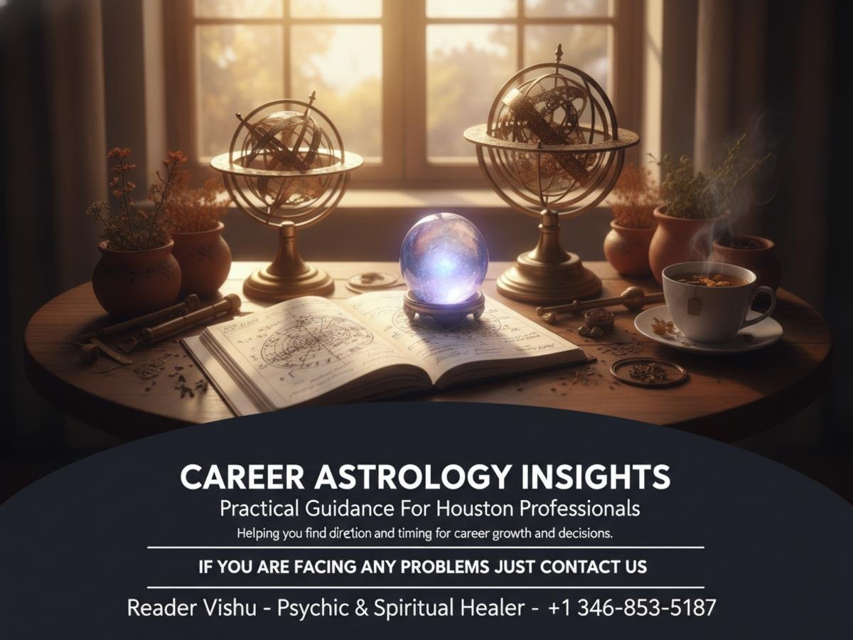 Career consultation astrology tools and birth chart Houston setting