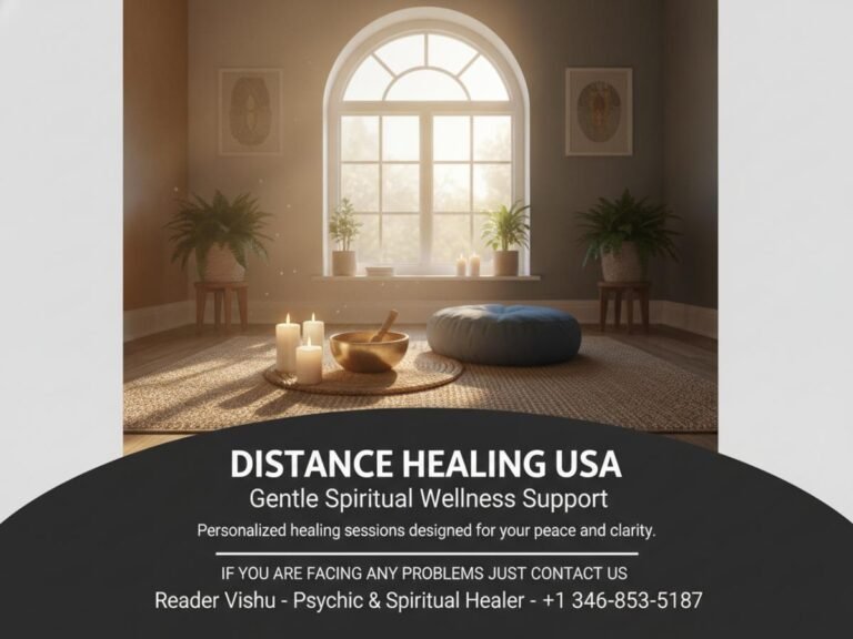 Softly lit calming room for distance healing USA in Houston TX