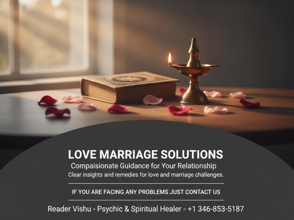 How a Love Marriage Solutions Astrologer Can Help in Houston, TX Love marriage solutions astrologer consultation in Houston office