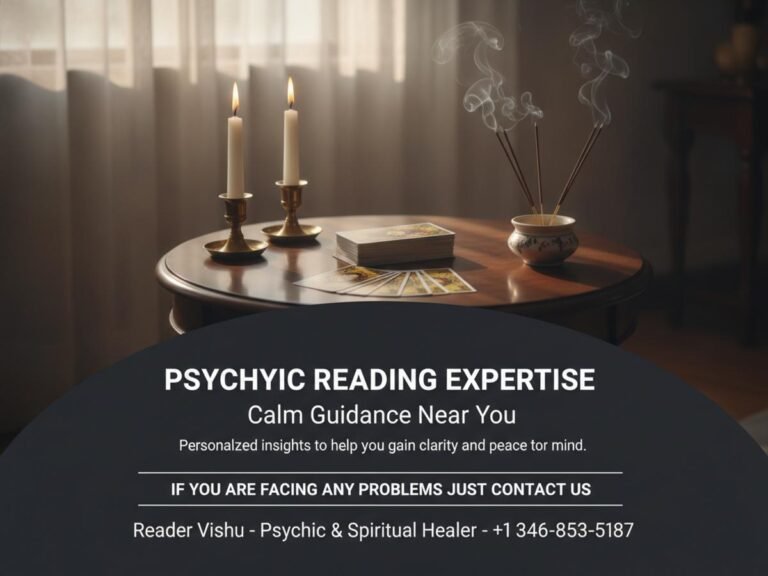 Calm setting for psychic reader near me session Houston TX