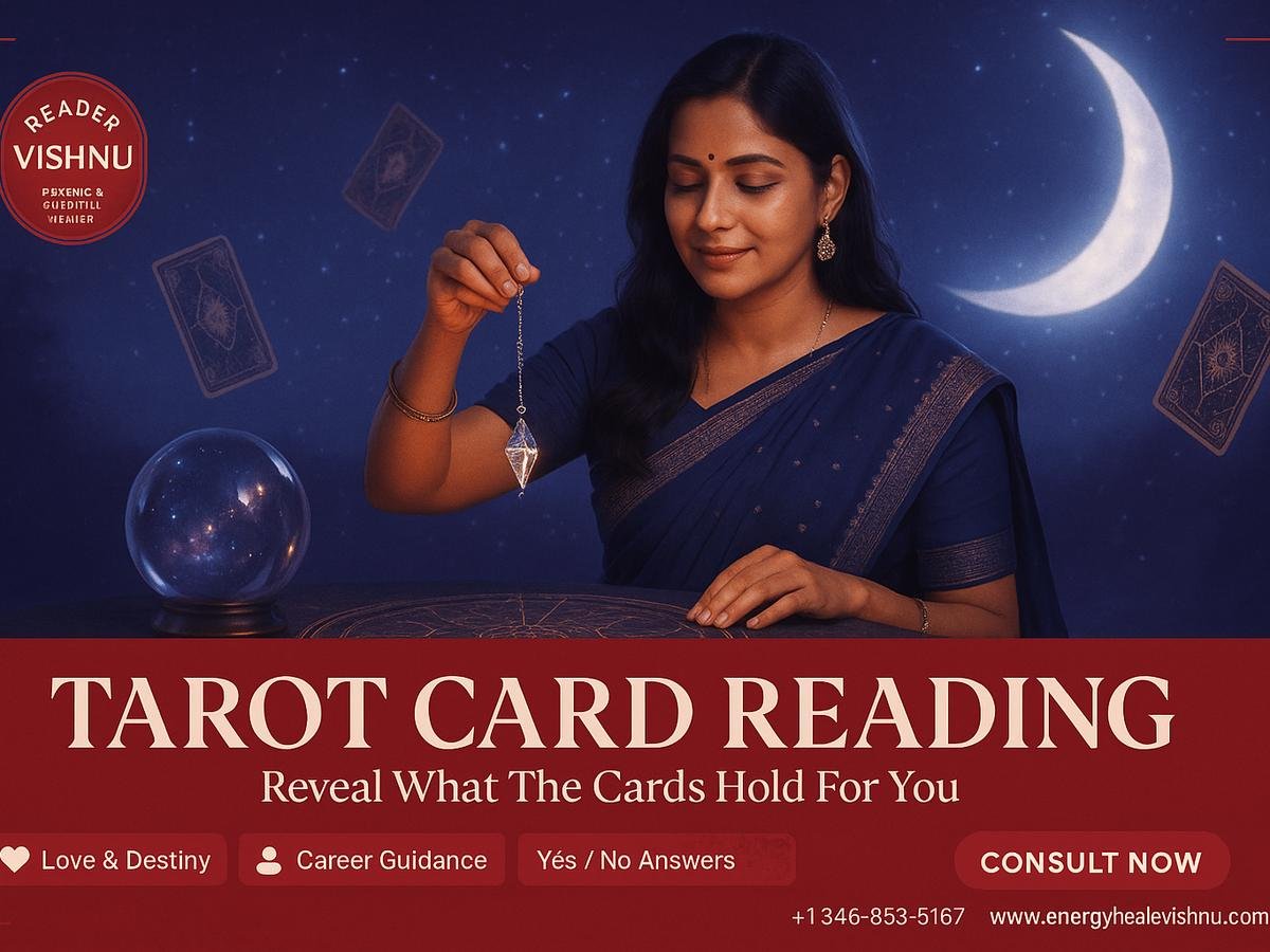 tarot and psychic reading session setup Houston TX with cards and incense