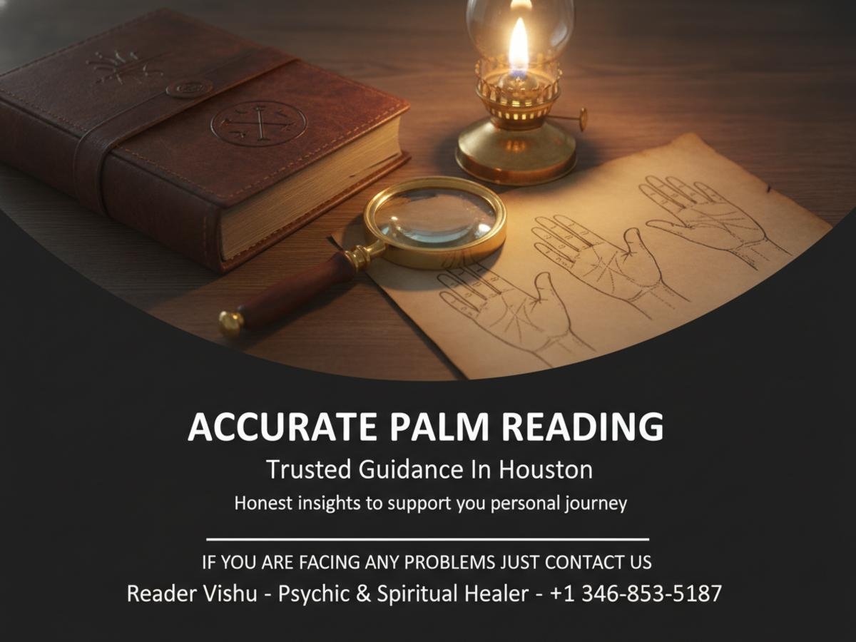 Best palm reader Houston offering traditional palmistry guidance