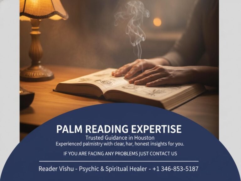 Best palm reader practice with palm lines shown in Houston setting