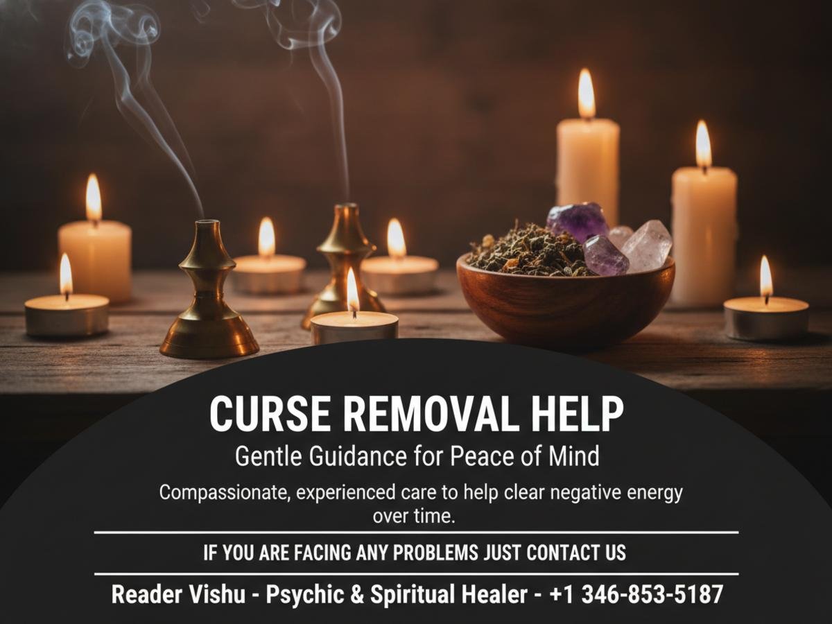 altar with candles and incense for curse removal specialist near me Houston TX
