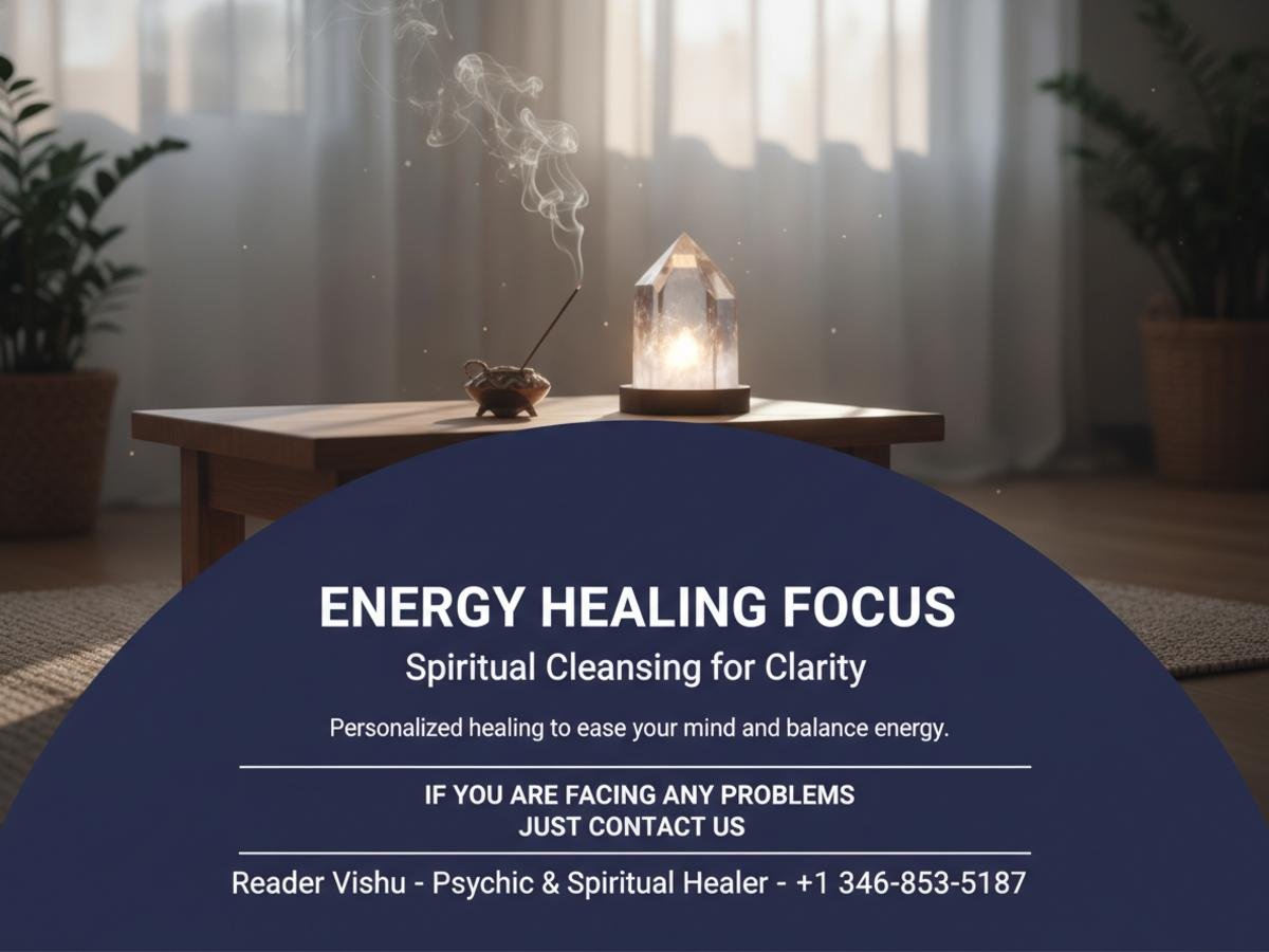 energy healing and spiritual cleansing items in Houston, TX room