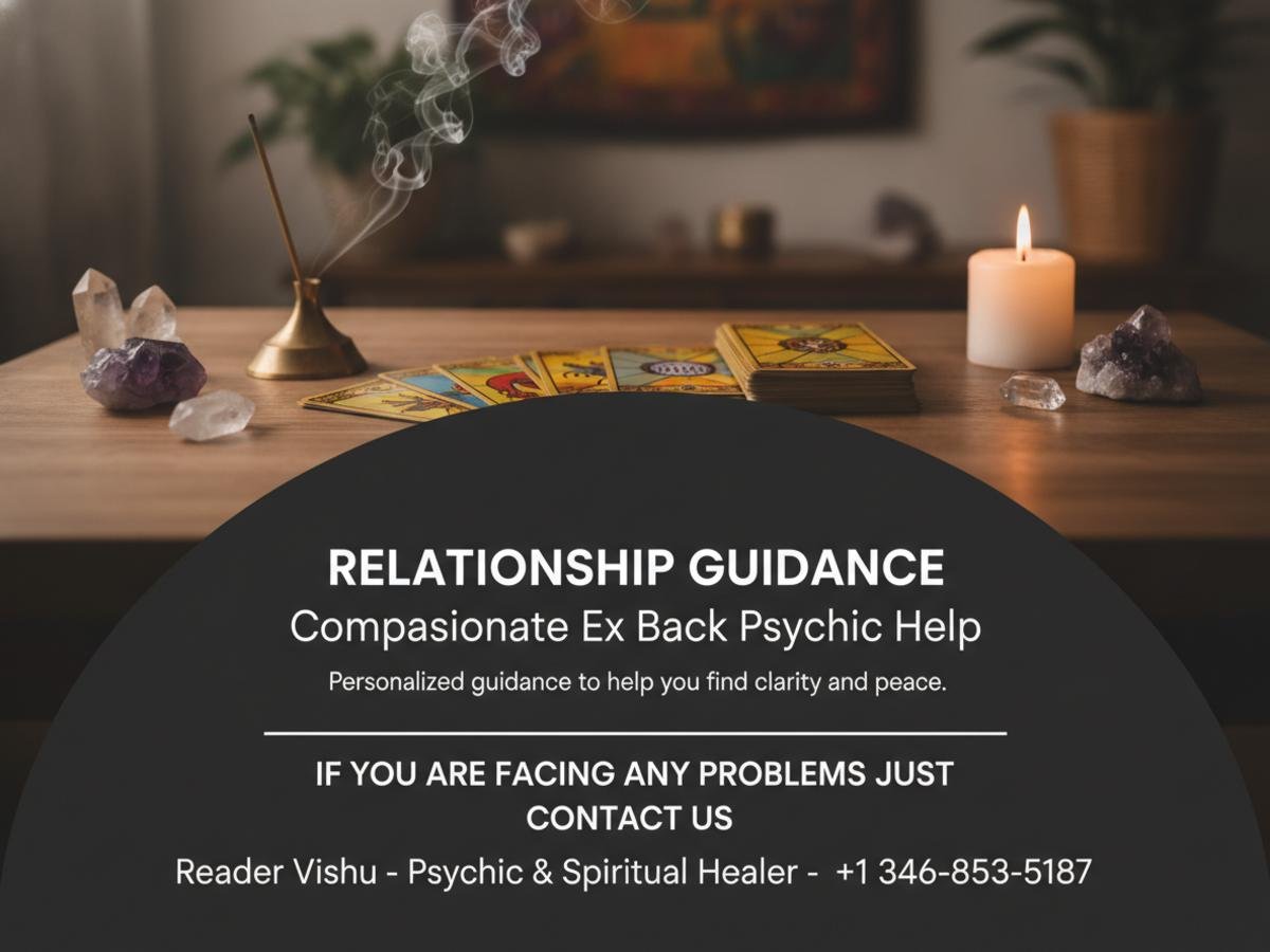 Ex back psychic spiritual reading tools in Houston setting