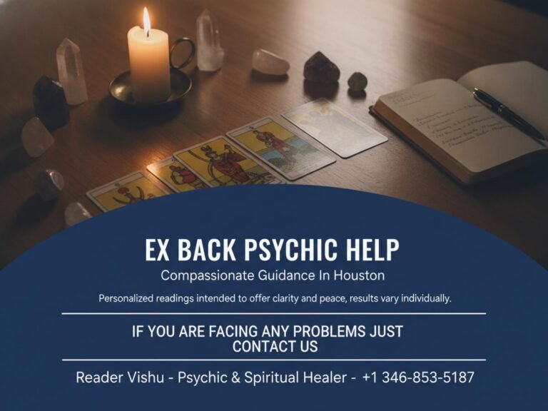 Ex back psychic near me reading setup Houston TX