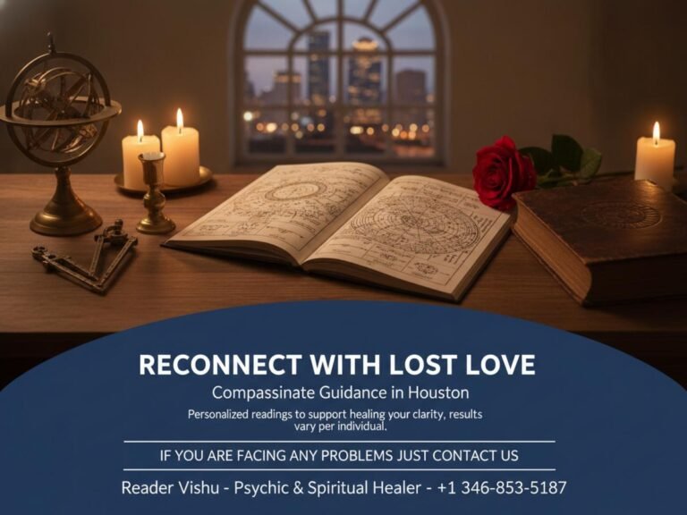 Ex love back astrologer reading with kundli chart in Houston office