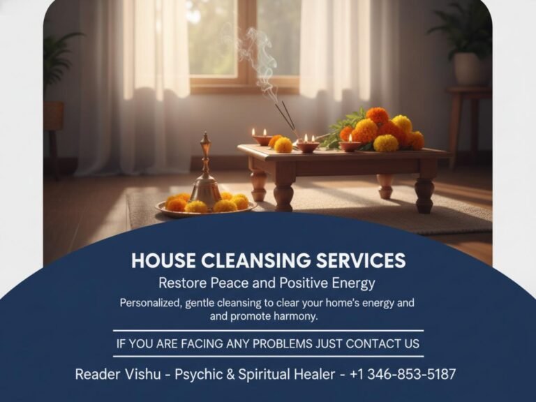 Traditional house cleansing tools arranged calmly for spiritual service in Houston