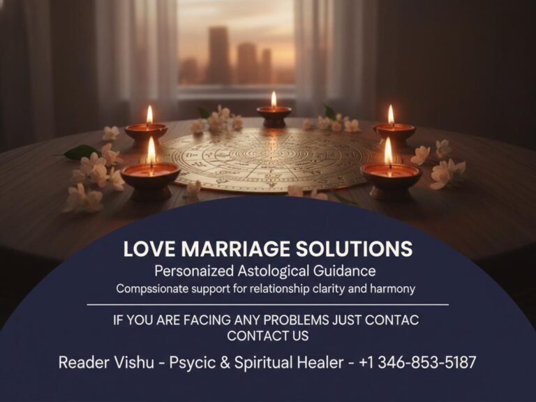 Love marriage solutions astrologer chart and spiritual setup in Houston, TX