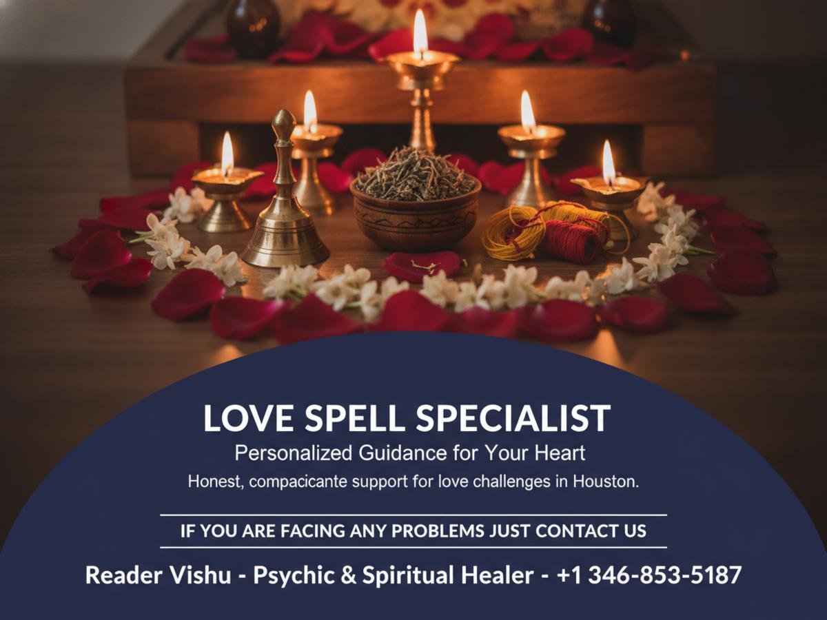 Powerful love spell specialist altar with candles Houston TX