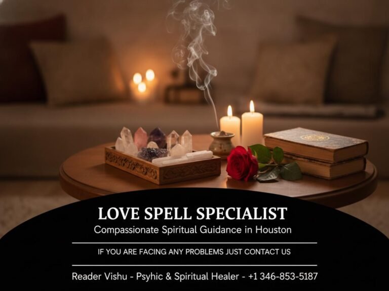 Calm spiritual setup for powerful love spell specialist Houston TX