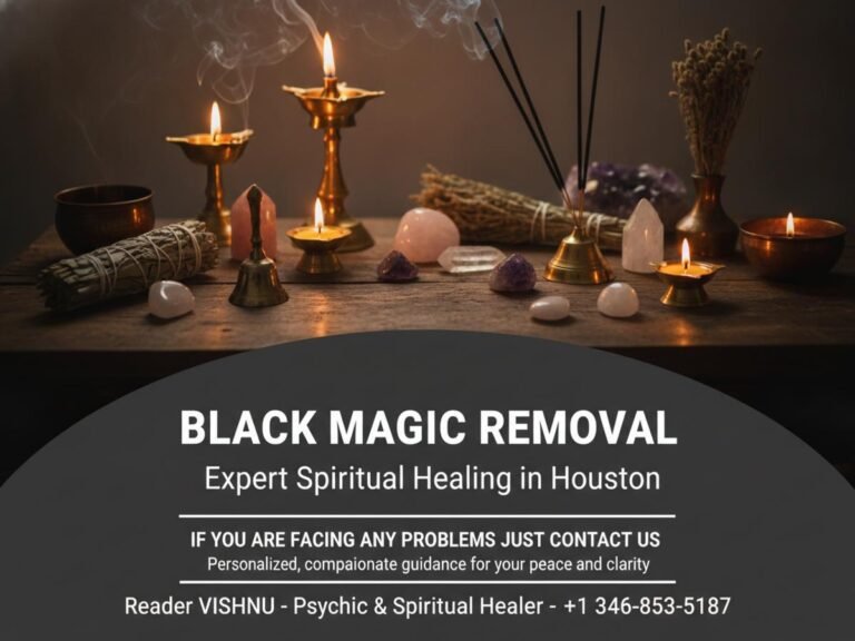 Black magic removal expert spiritual altar with herbs Houston TX